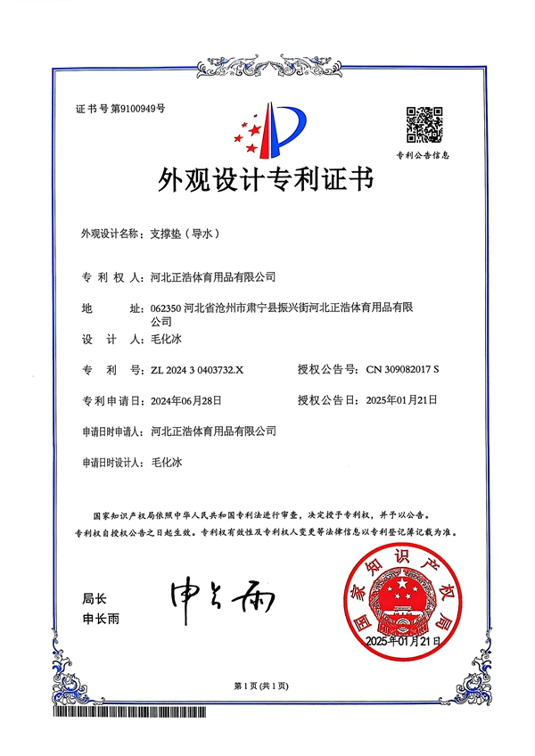 Patent Certificate